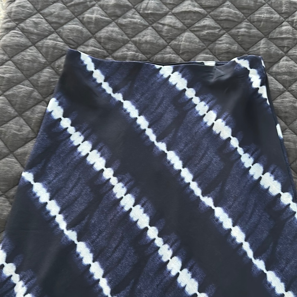Tie Dye look Midi Skirt